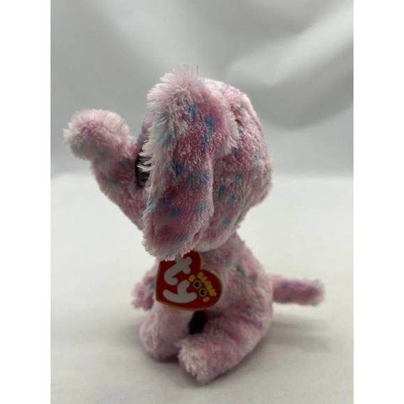 Ellie Elephant pink TY BEANIE BOO - Picture 2 of 4